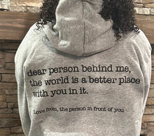 Load image into Gallery viewer, &quot;Dear Person Behind Me &quot; Sweater

