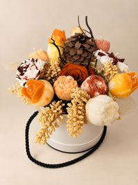 Autumn Embrace | Scented Wax Flower Bouquet