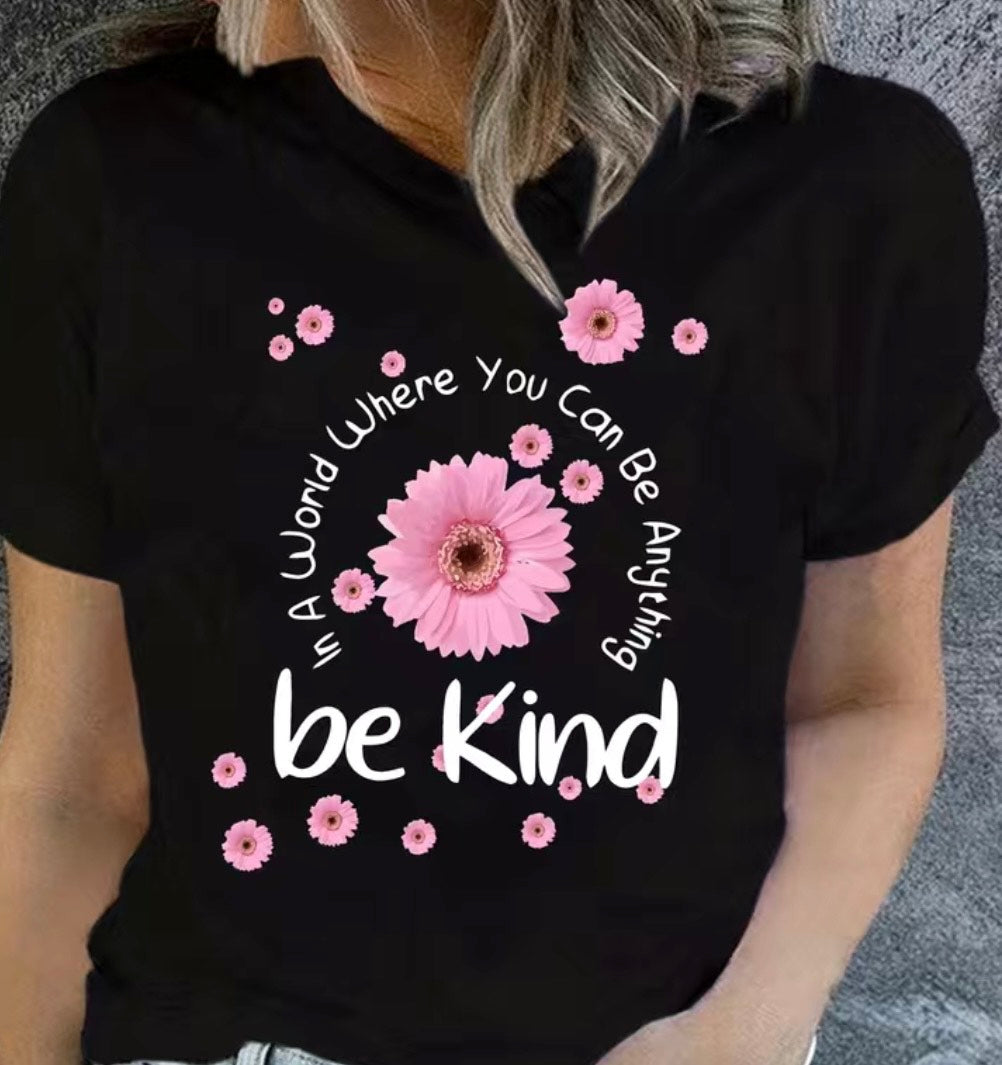 Be Kind crew neck T-Shirt